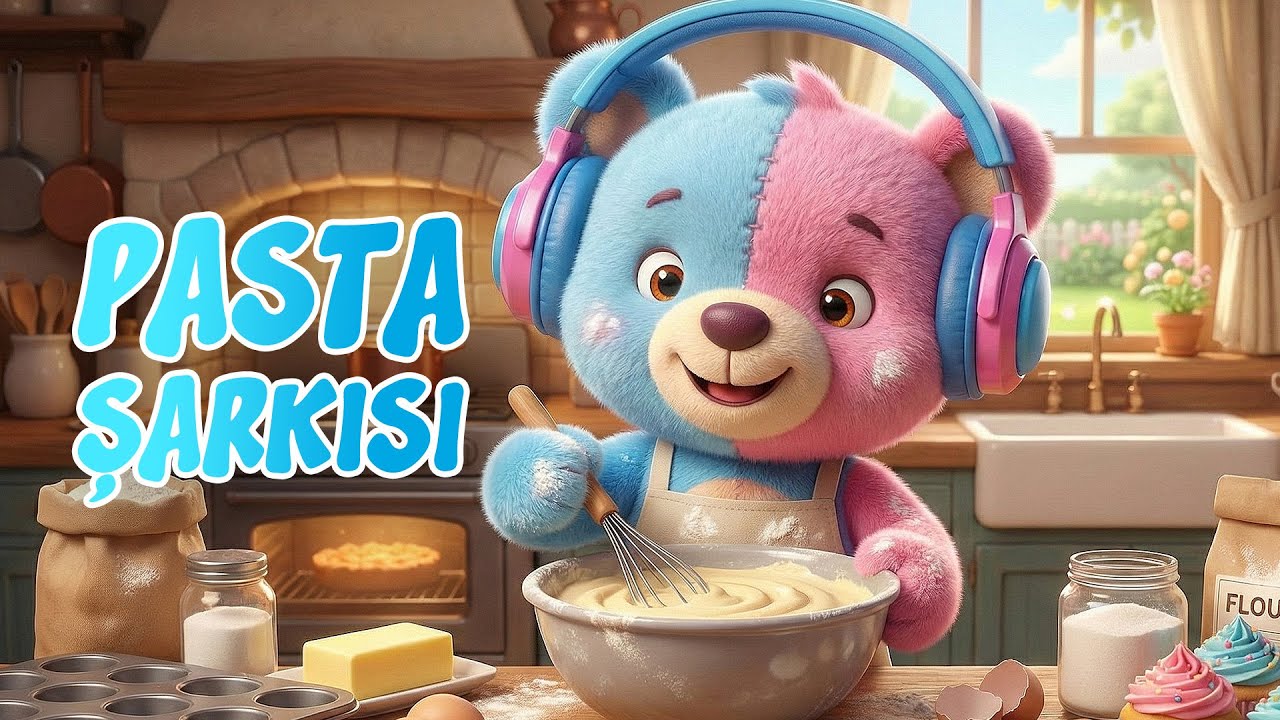 Ayıcık Pasta Yapıyor 🧸🎂 | Eğlenceli Çocuk Şarkısı
