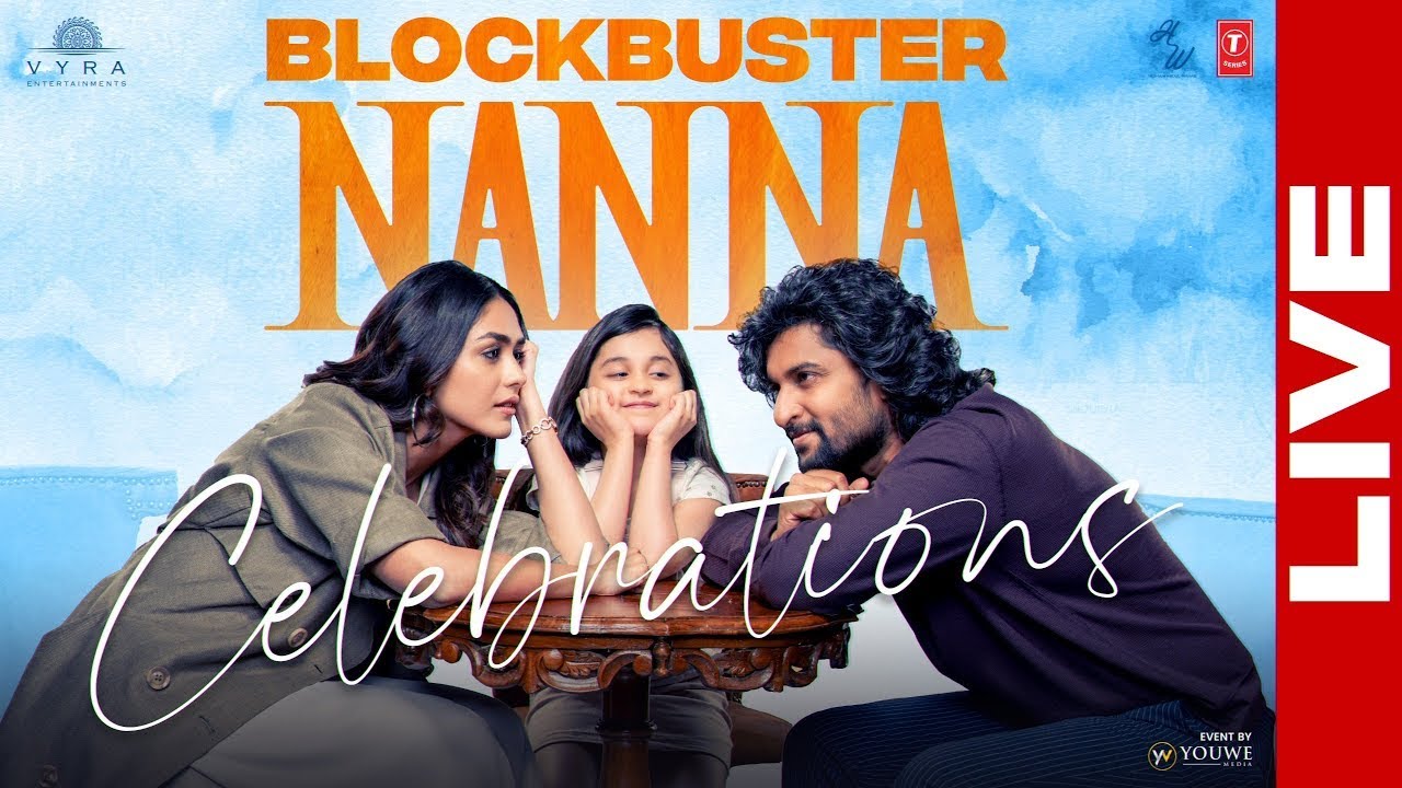 Hi Nanna Movie Success Celebrations LIVE | Nani | Mrunal Thakur | Shouryuv
