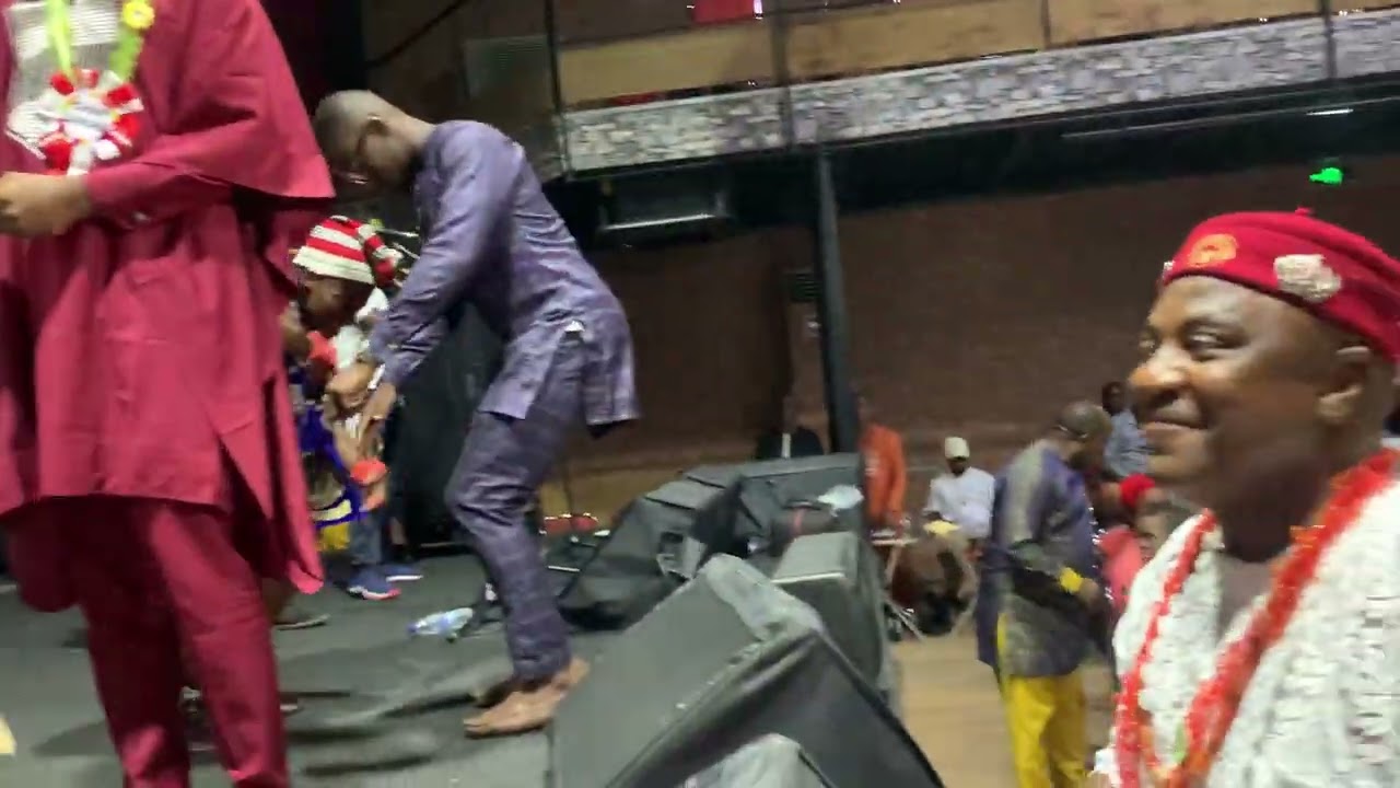 President Nigeria community cotova dancing with prince chijioke mbanefo and chief IMO x URE