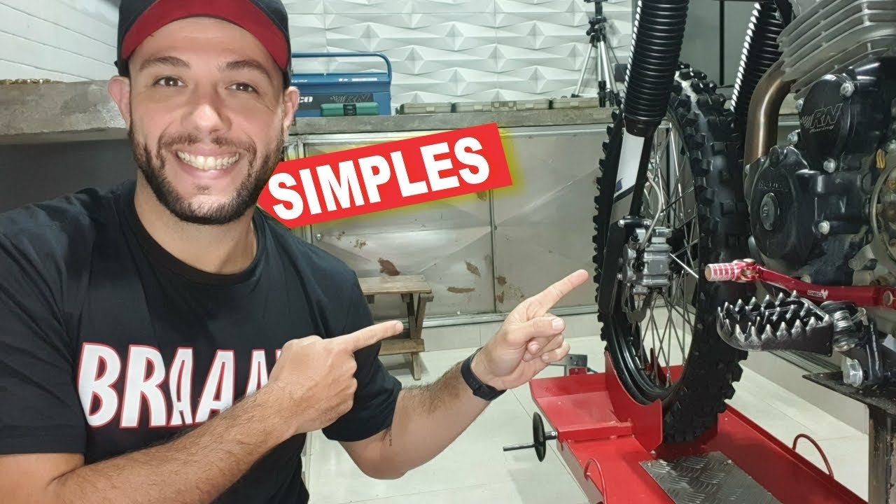 COMO REGULAR FREIO A DISCO - (MOTO DE TRILHA)