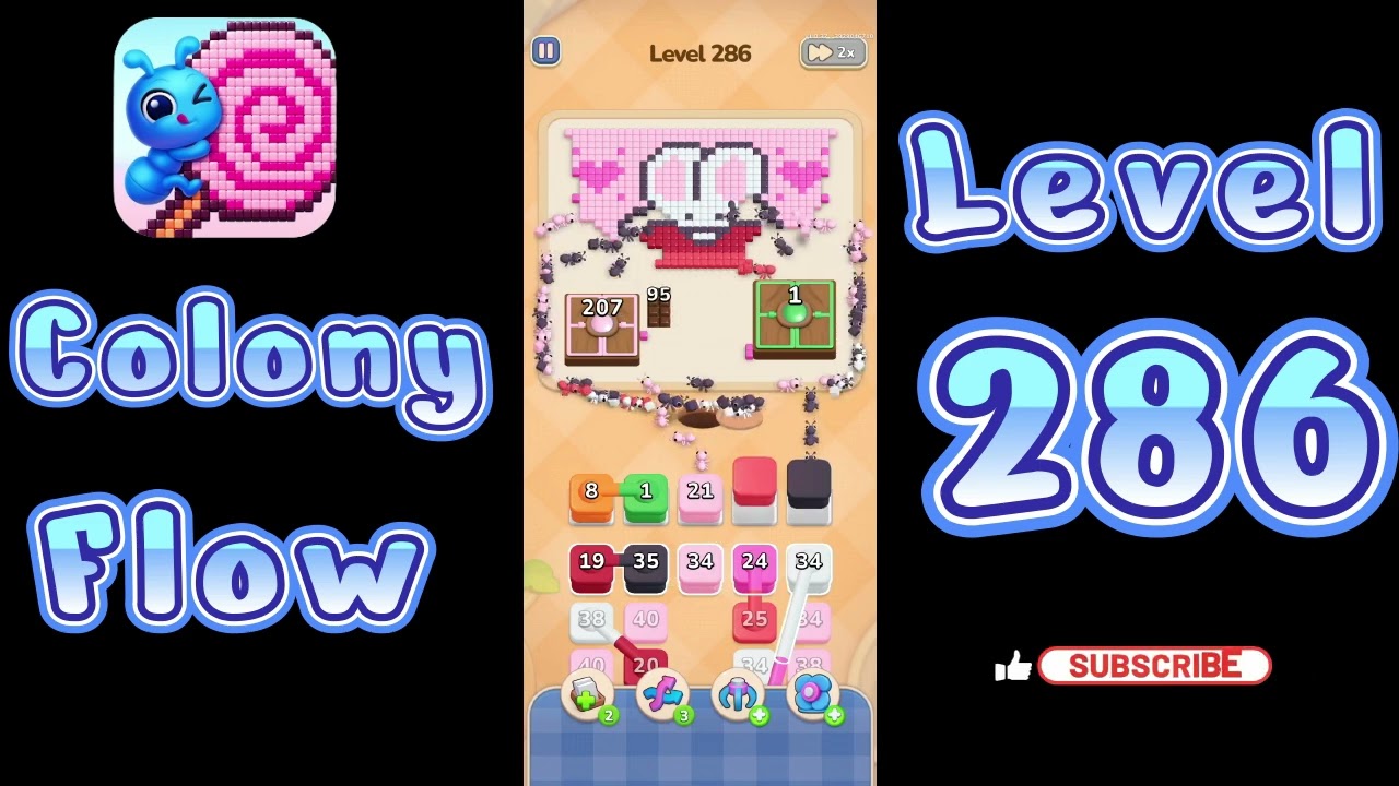 Colony Flow Level 286 Walkthrough | All Gameplay Solution | Go Answer