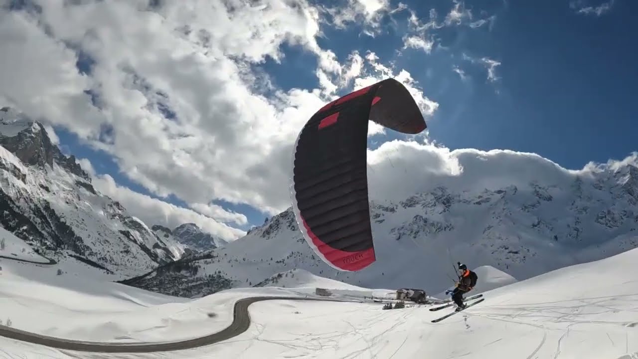 Rassemblement Parakite col du Lautaret Mars 2025