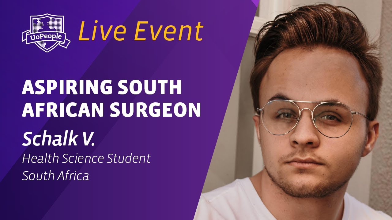 Aspiring South African Surgeon: Meet Our Student, Schalk!