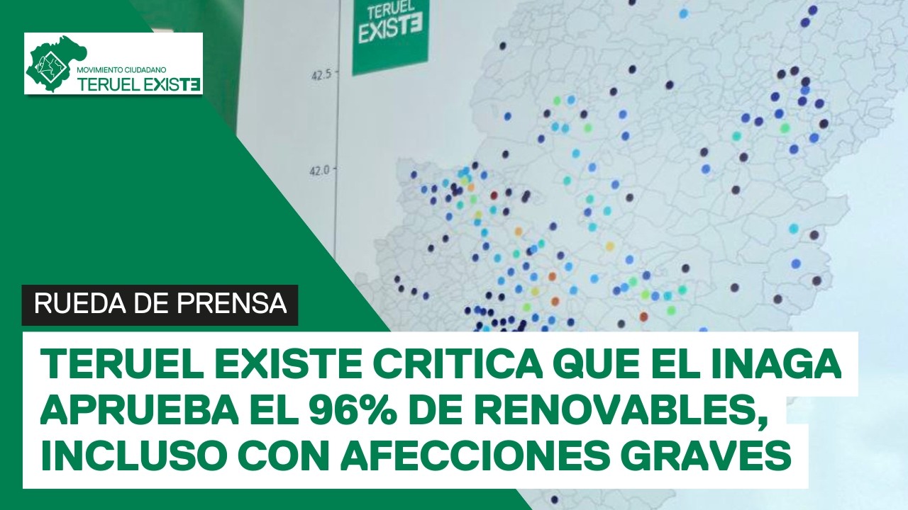 Informe de 582 expedientes de renovables del INAGA: aprueba el 96% y un 86% con afecciones críticas