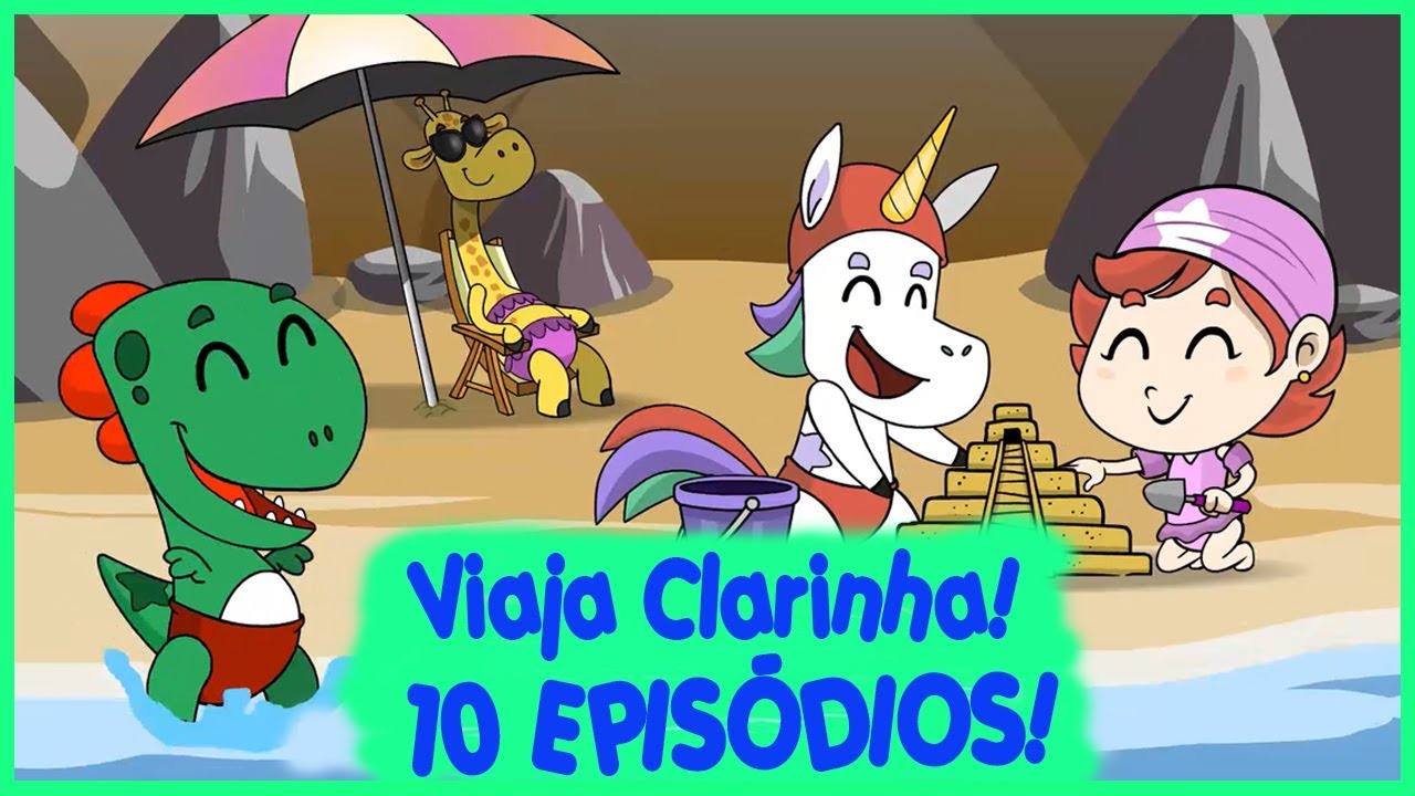 Viaja Clarinha: 1ª Temporada Completa (Desenho Infantil)