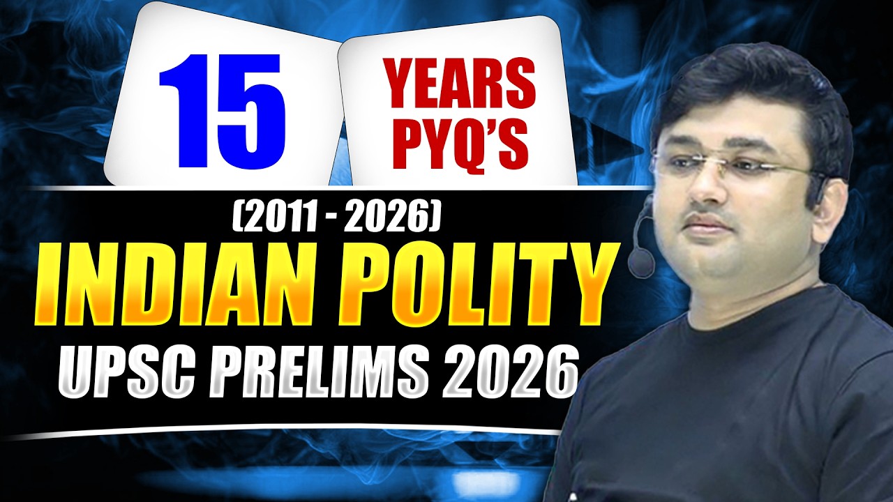 Rank Booster Prelims 2026: Polity ke 50 Most Expected PYQ | 100% Repeat Concept | By Jeet Dwivedi