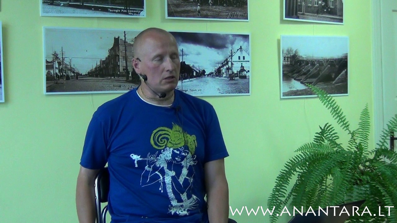 Anantara Das - Kokios charakterio savybės lemia, kad mes susergame? - 2016.07.07(Tauragė)