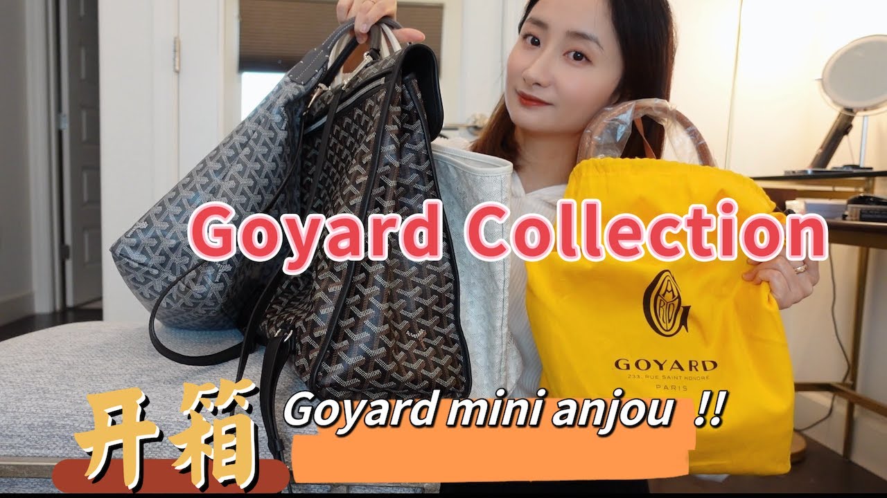 My GOYARD Collection |小可爱mini anjou 开箱｜最实用的4款Goyard 包包｜ 我的Goyard包包大合集｜颜色/价格/容量