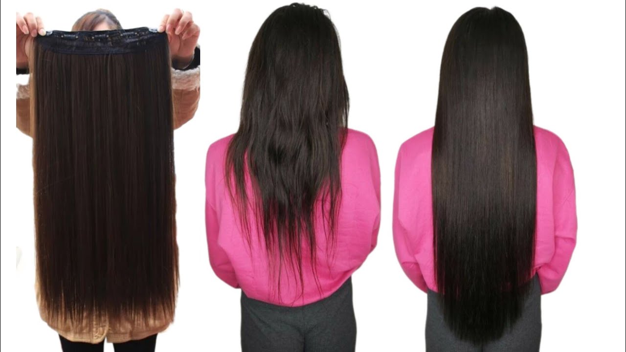 Hair Extensions kaise lgaen long Hair Extensions Clip Kaise Lgaen Makeup By Nargis Ali 