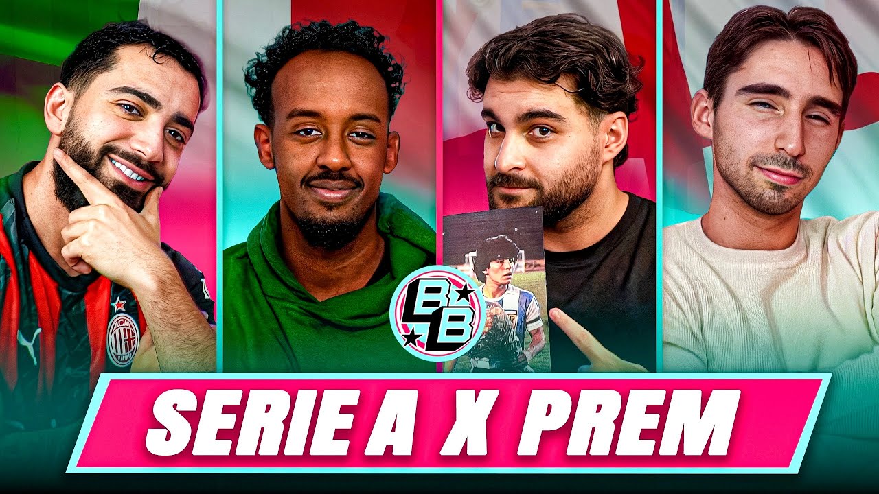 ALL TIME PREMIER LEAGUE & SERIE A COMBINED XI!!!