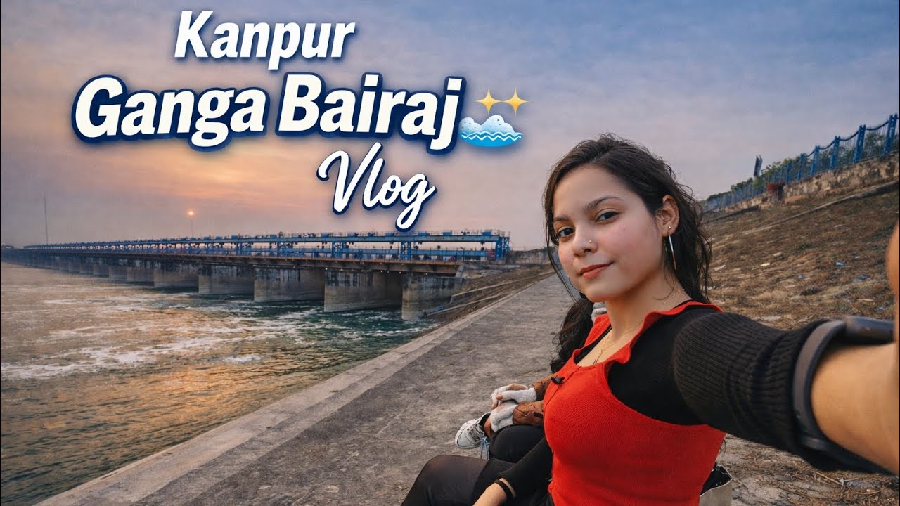 Kanpur ka Famous Ganga Bairaj 😍 | Vlog |  Public | Business idea or sunset view 