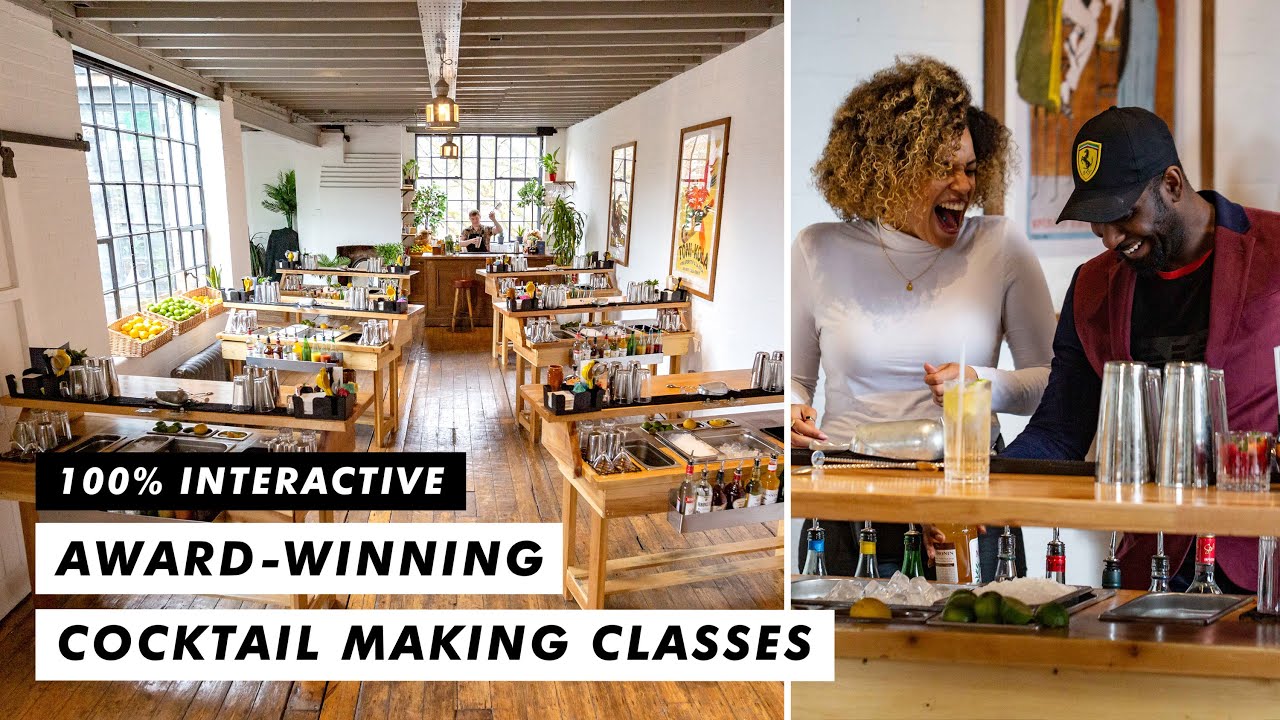 Cocktail Making Classes London | Award-Winning & 100% Interactive