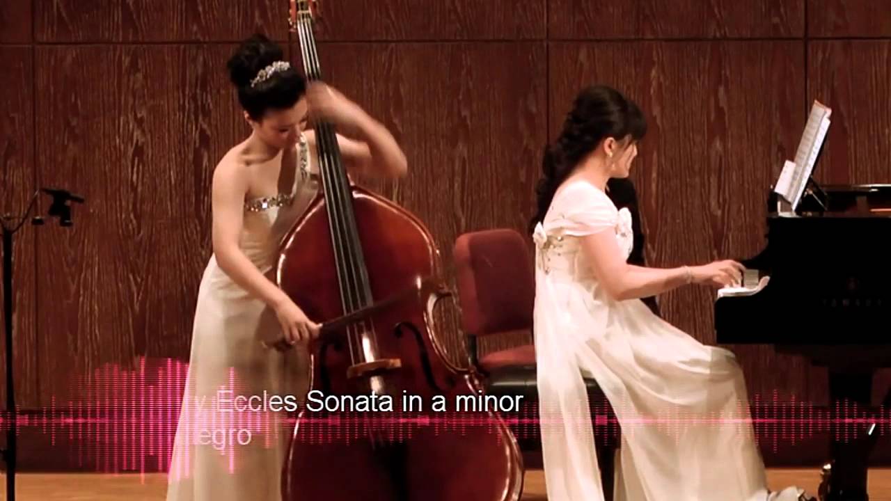 吳子安 Joanna Wu 2013-1-27  1 - Henry Eccles Sonata in g minor - Double Bass 低音提琴
