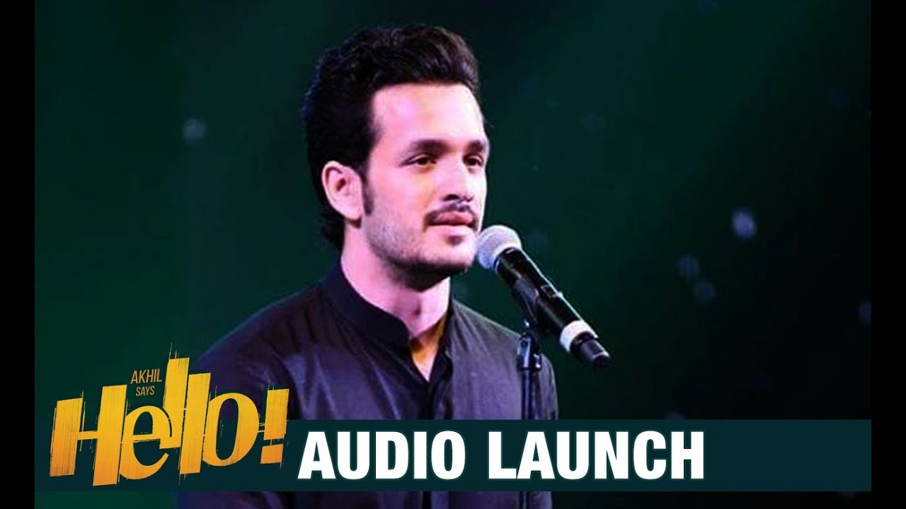 Akhil Akkineni Performance At HELLO! Audio Launch | Akhil Akkineni, Kalyani Priyadarshan