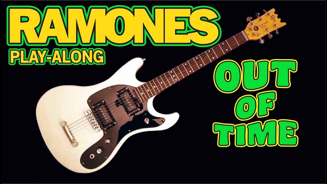 Ramones Guitar Play-along - OUT OF TIME - Johnny Ramone style guitar, Roland JC-120, Cool Cat Drive