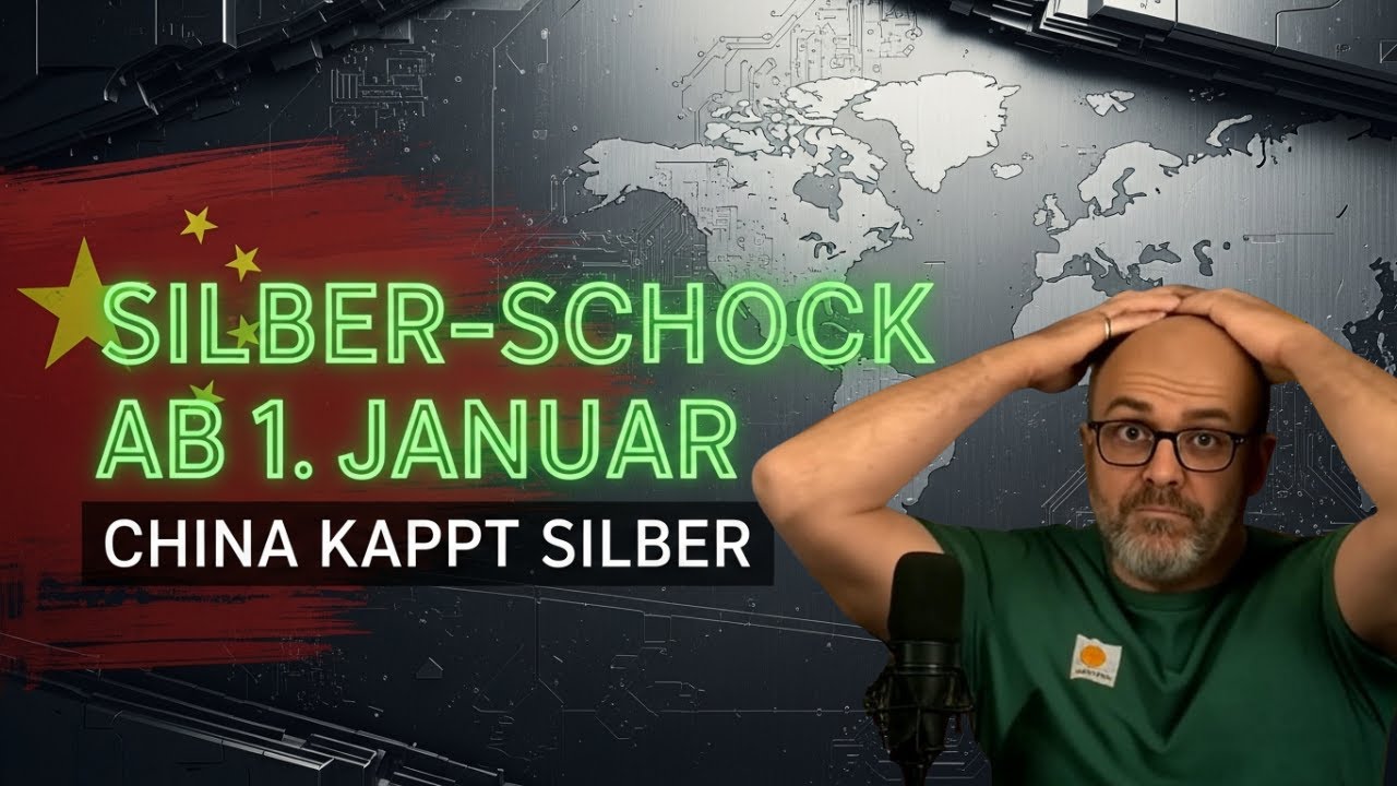 Silber-Schock ab 1. Januar: Warum China genau dieses Datum gew&auml;hlt hat