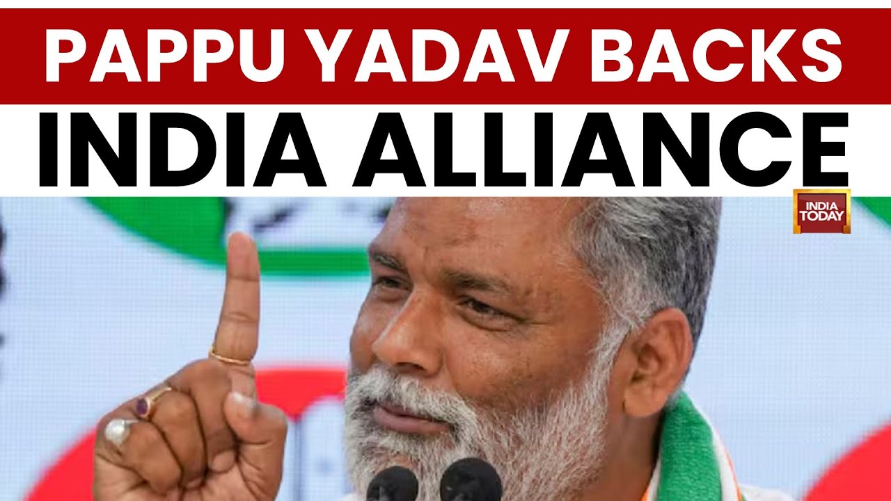 Bihar Elections 2025: Pappu Yadav Targets NDA, Backs Rahul Gandhi | India Today News