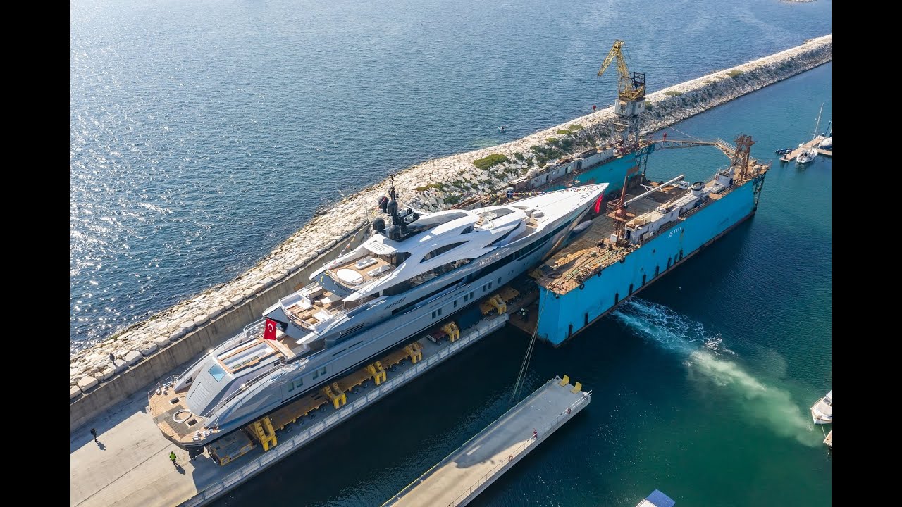 Bilgin 263 I- 80M Launching