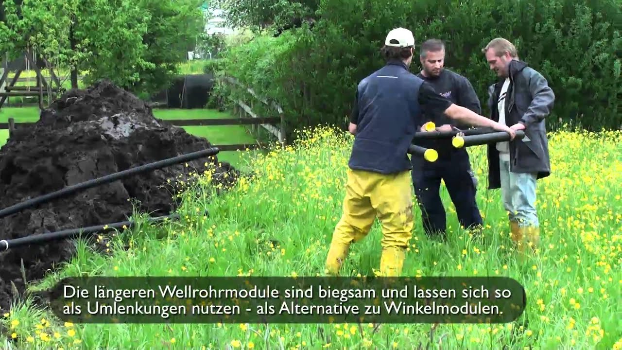 AMASOND Grabenkollektor-Einbau 