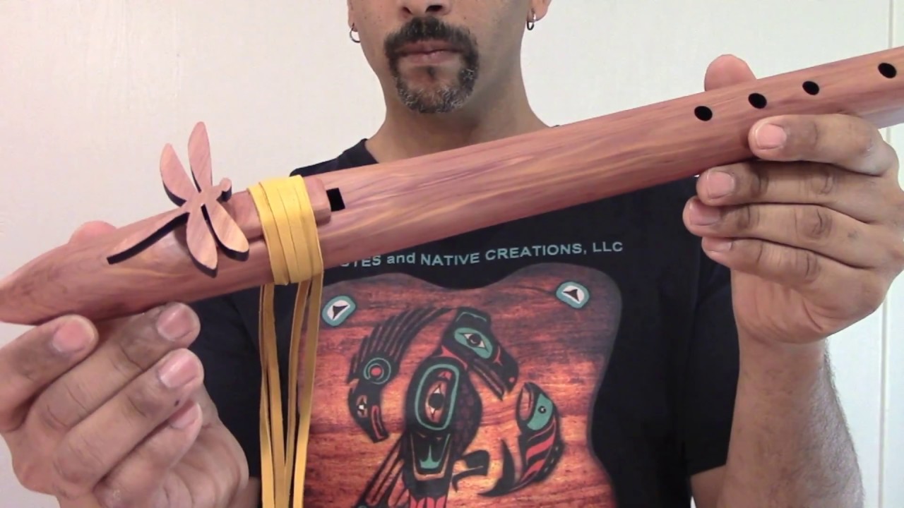 How to play Amazing Grace on Native American Flute - JD Flutes - Bass D 432 Hz