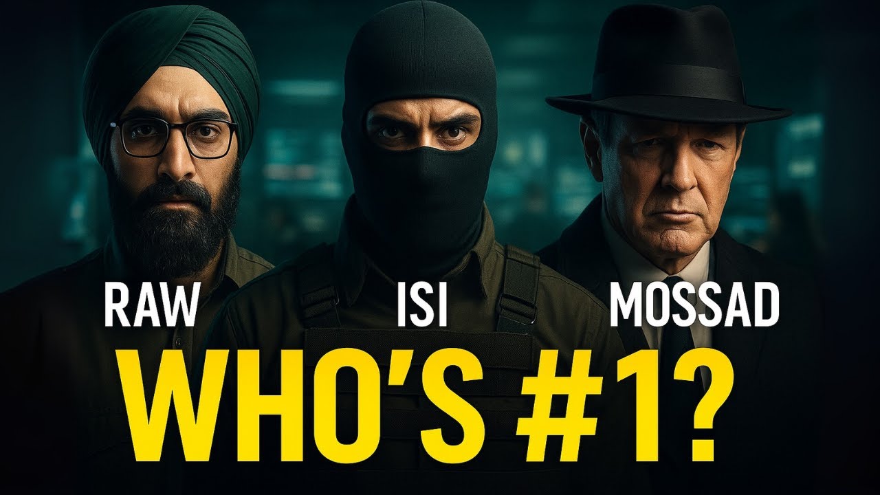 RAW vs ISI vs Mossad: Comparing the World's Most Secret Agencies