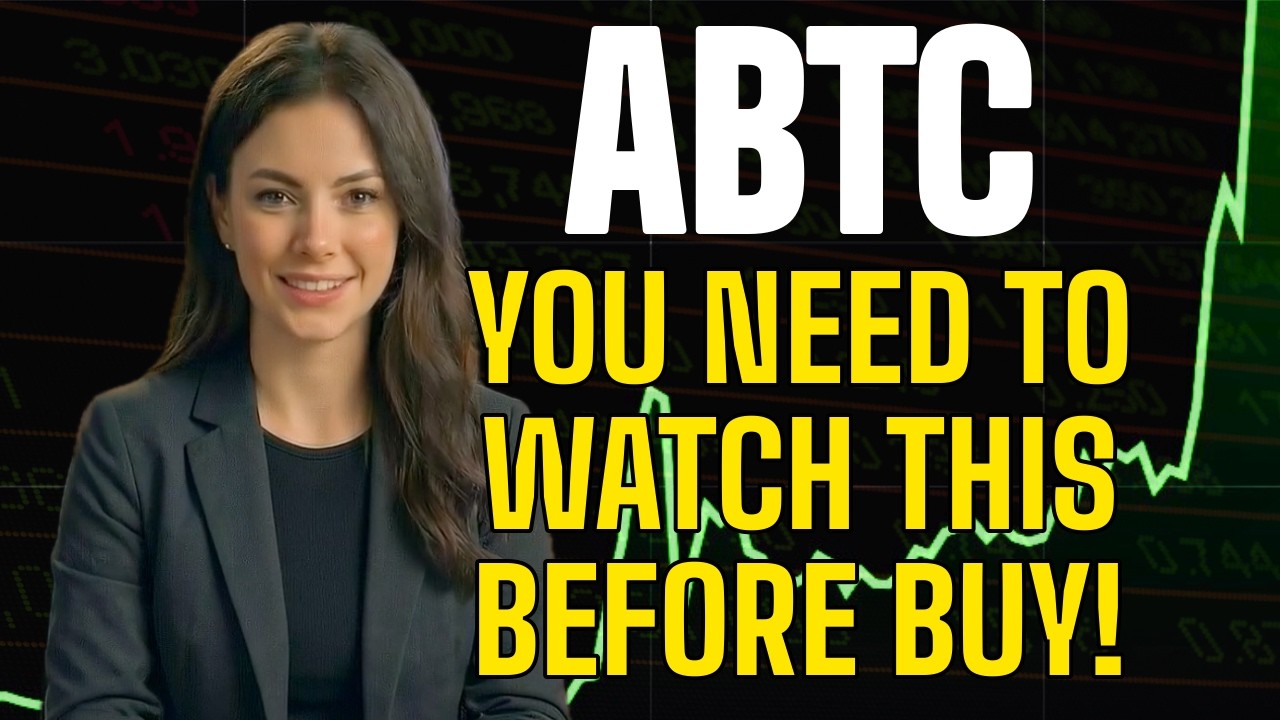 Before You Buy This Bitcoin Stock Watch This | ABTC stock analysis
