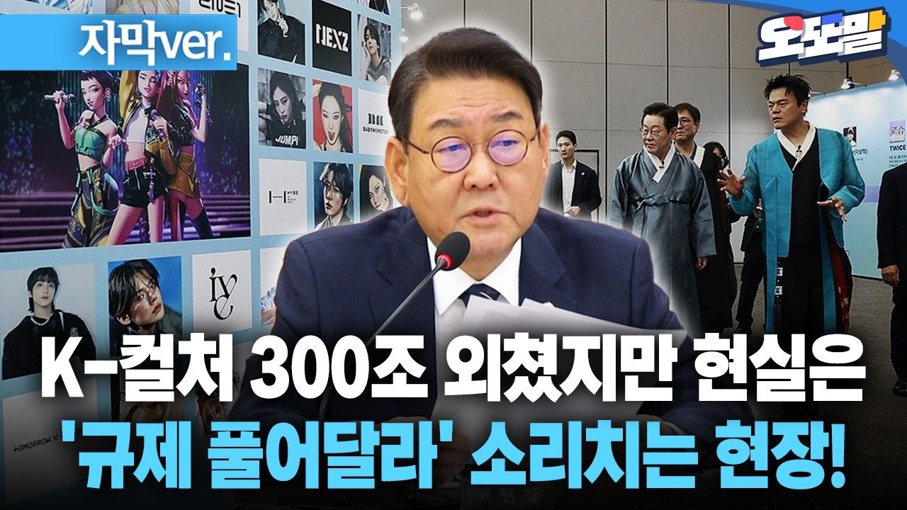 [자막 현장영상] K-컬처 300조 외쳤지만 현실은... '규제 풀어달라' 소리치는 현장!