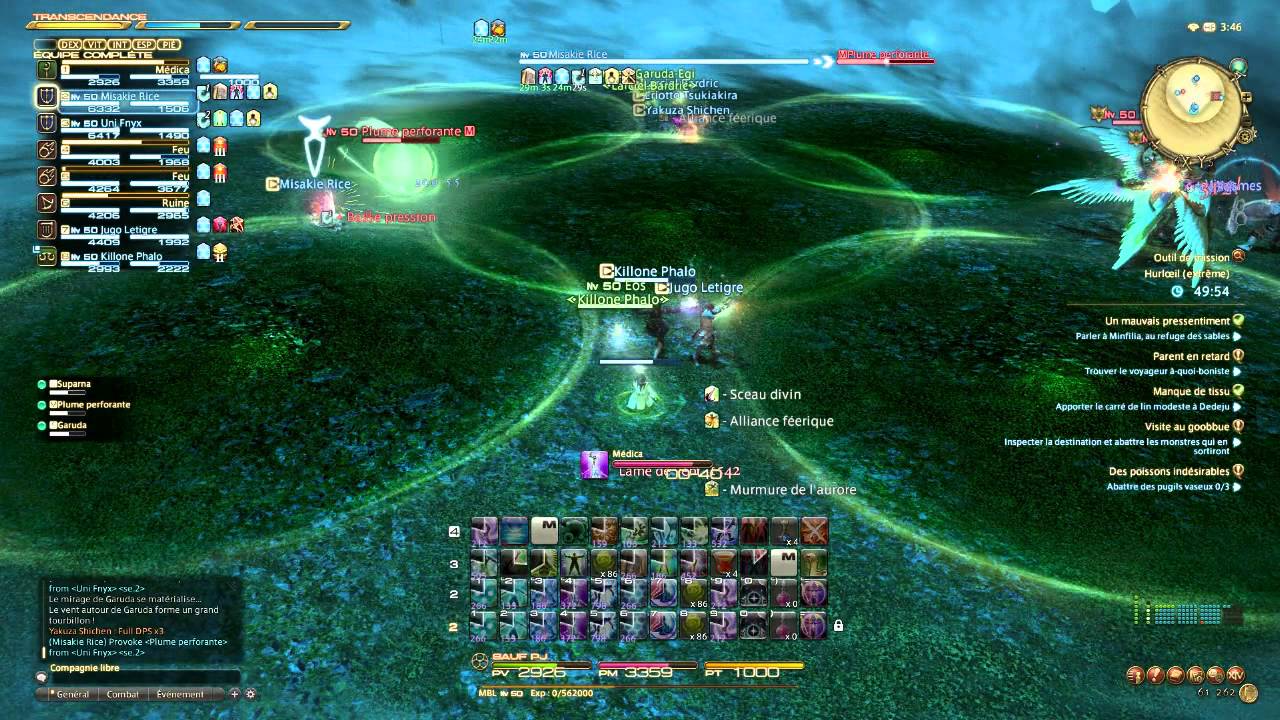 garuda extreme mage blanc