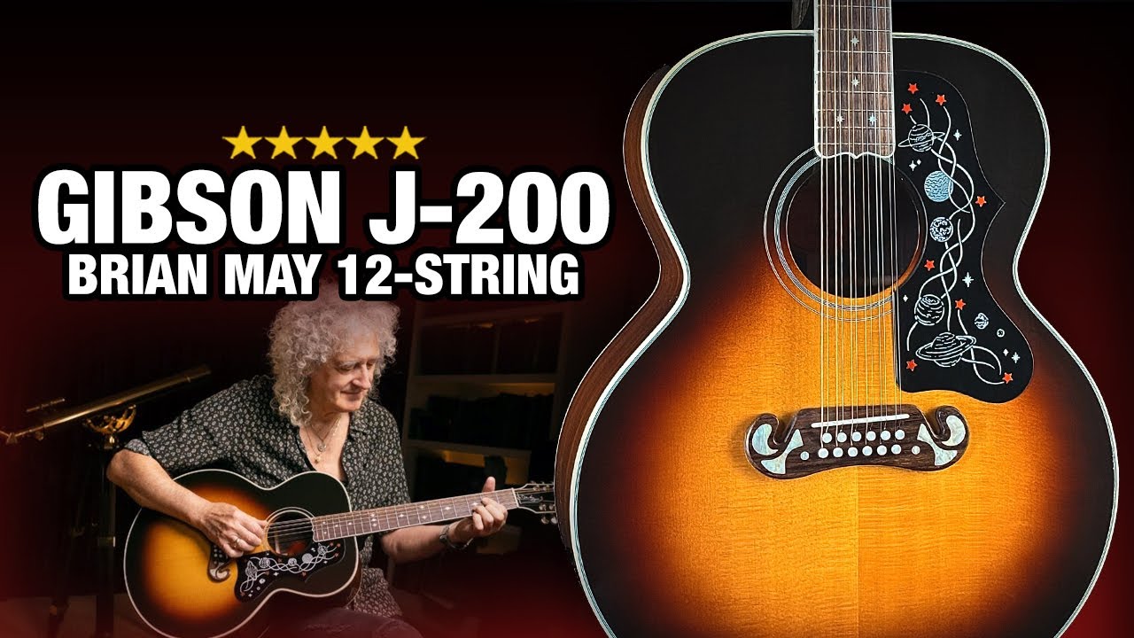A Very Special 12-String – The Brian May SJ-200 from Gibson