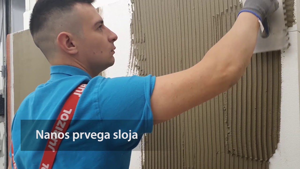 Nova receptura in lažja aplikacija JUBIZOL EPS lepilne malte