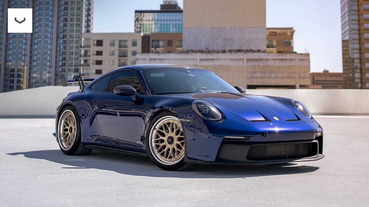 992 Porsche GT3 on 3-Piece Vossen GEN-03 Wheels