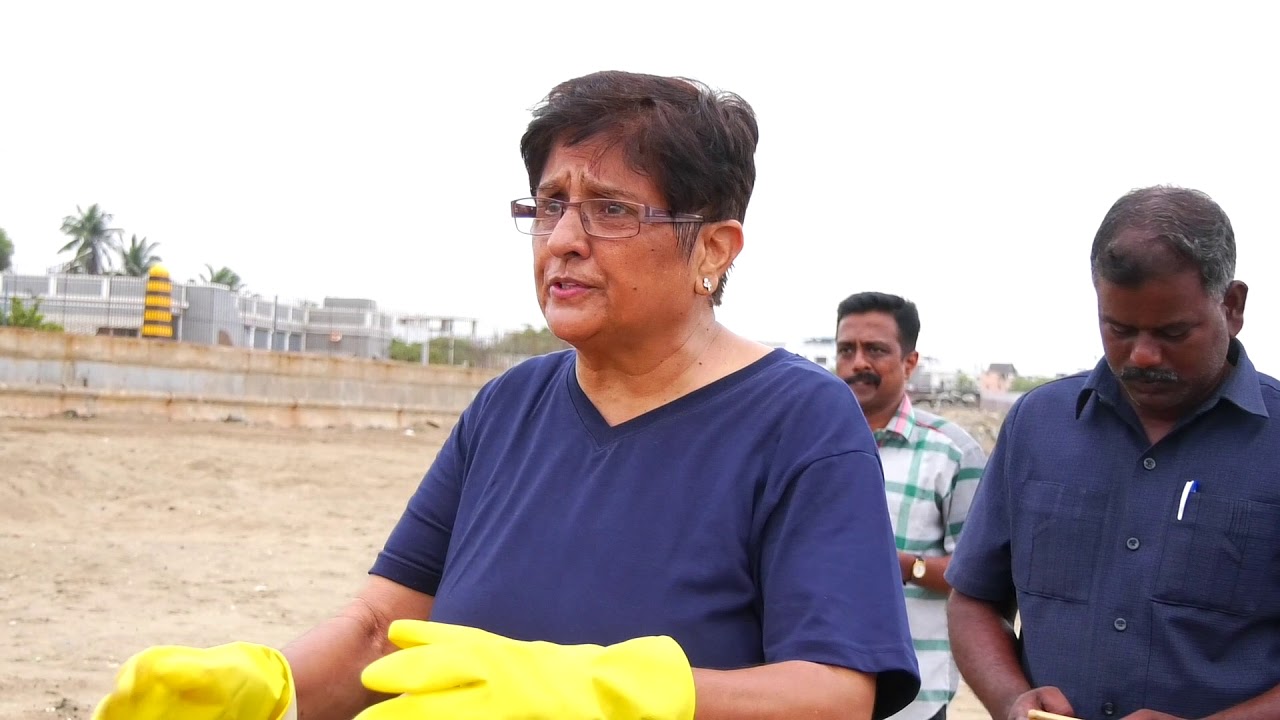 Clean Up Drive at the Pondicherry Rock Beach