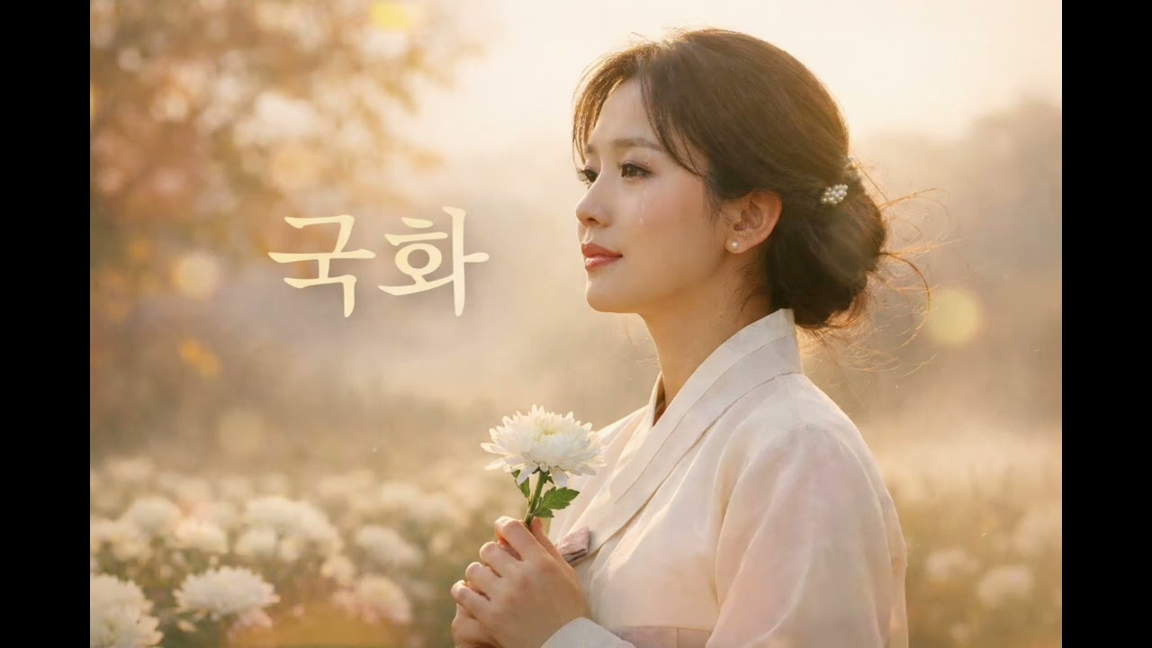 [달빛가요방] 국화 🌼 가을에 피고 지는 사랑 |여성 감성 트로트 | 애절한 이별 노래 | AI MUSIC