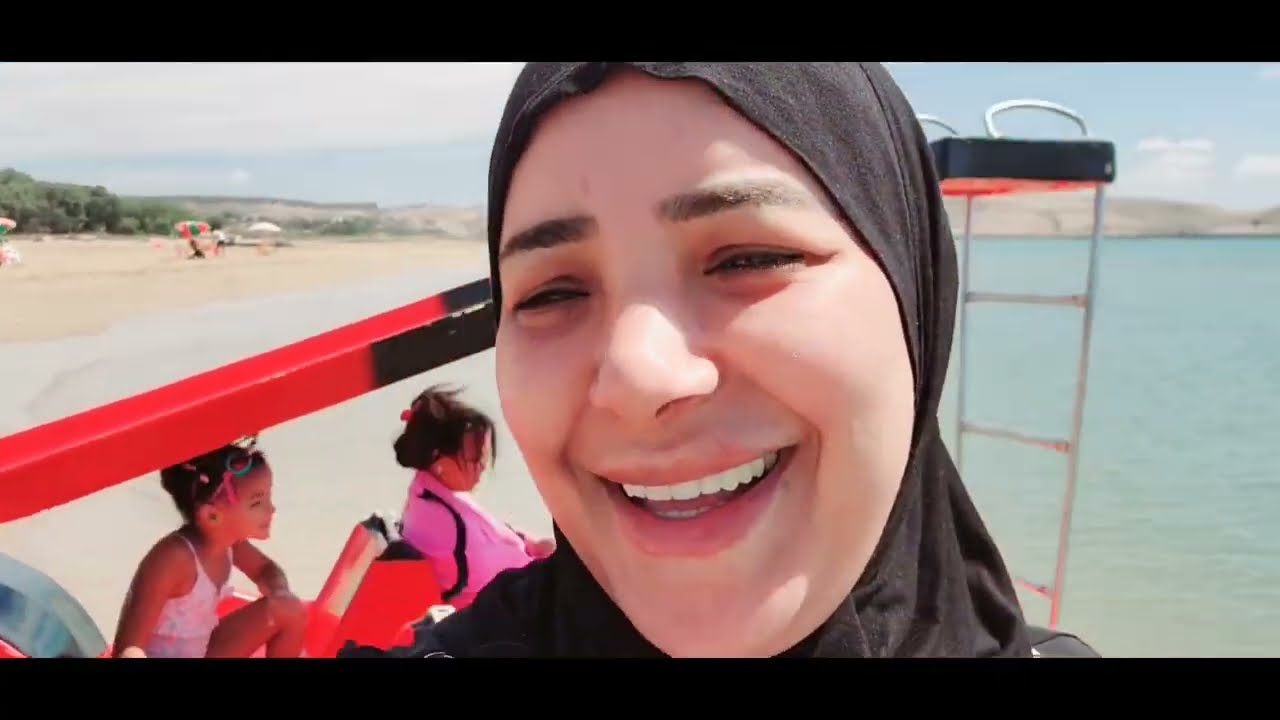 ندمت  للي  دخلت  البحر .....😭😱😱