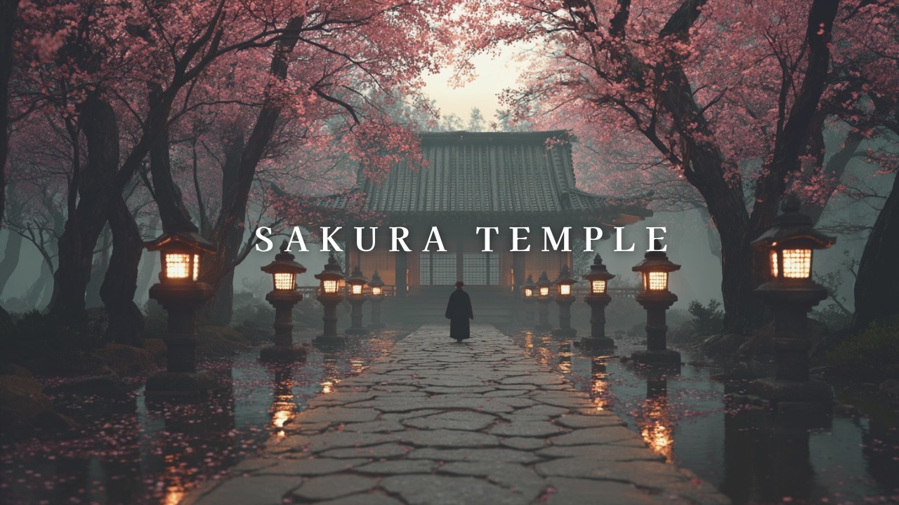 Sakura, Silence & Water | Japanese Zen Music Relax, Meditate