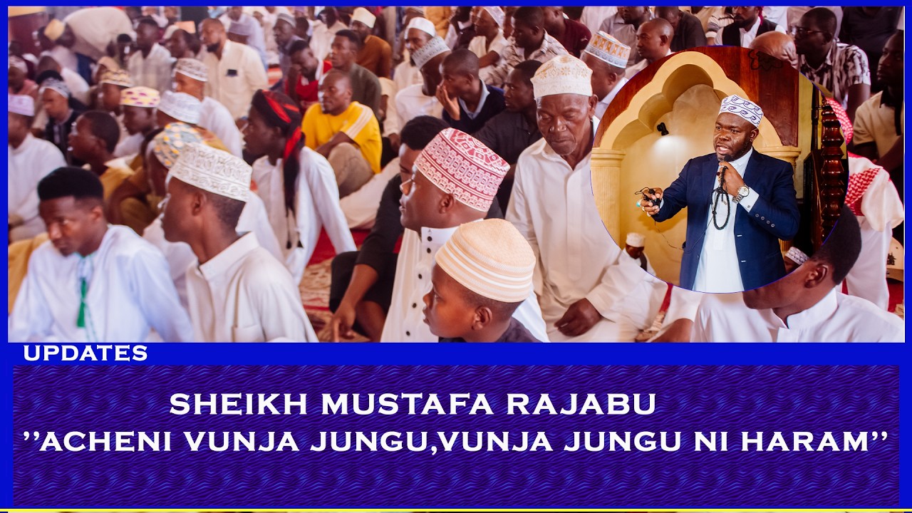 SHEIKH MUSTAFA RAJABU AKEMEA KUFANYA MAOVU KABLA YA RAMADHANI.