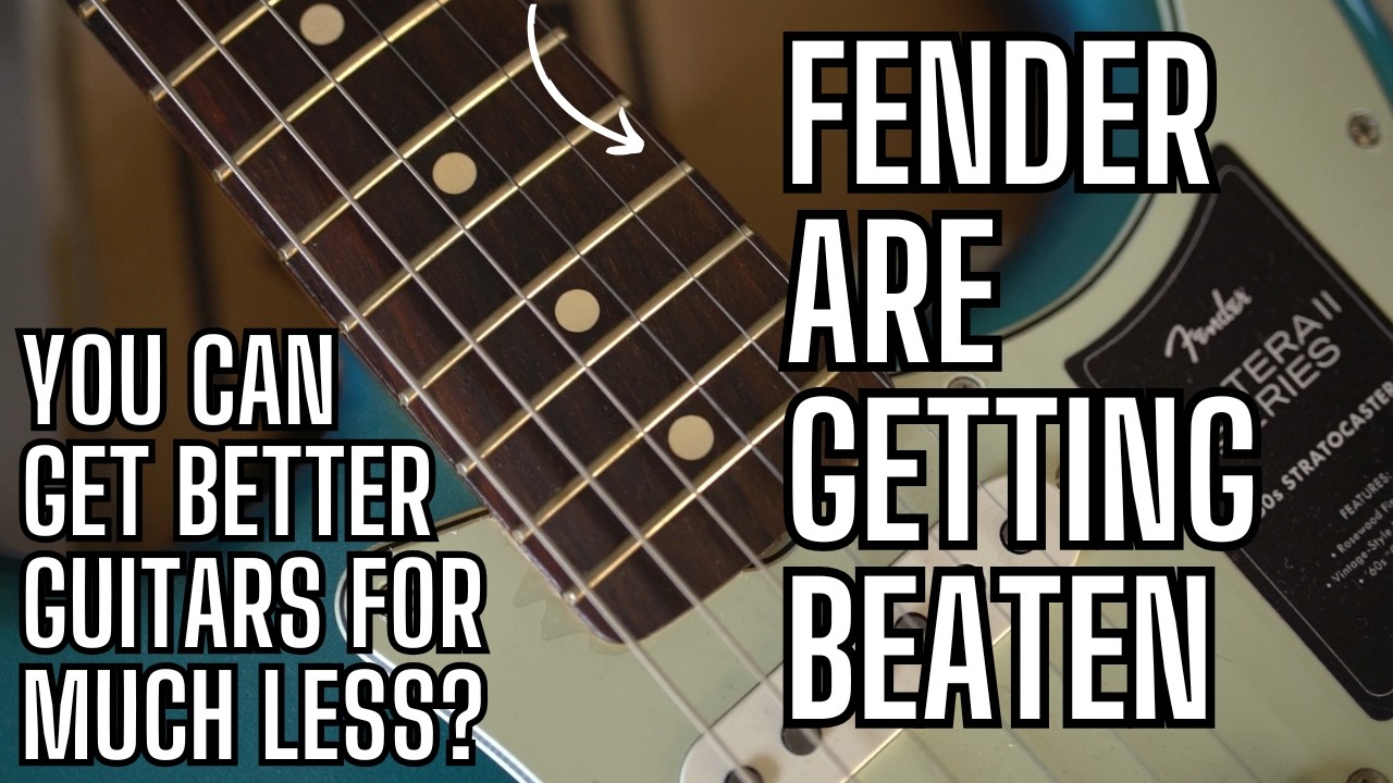В нижнем ценовом сегменте Fender терпят поражение.