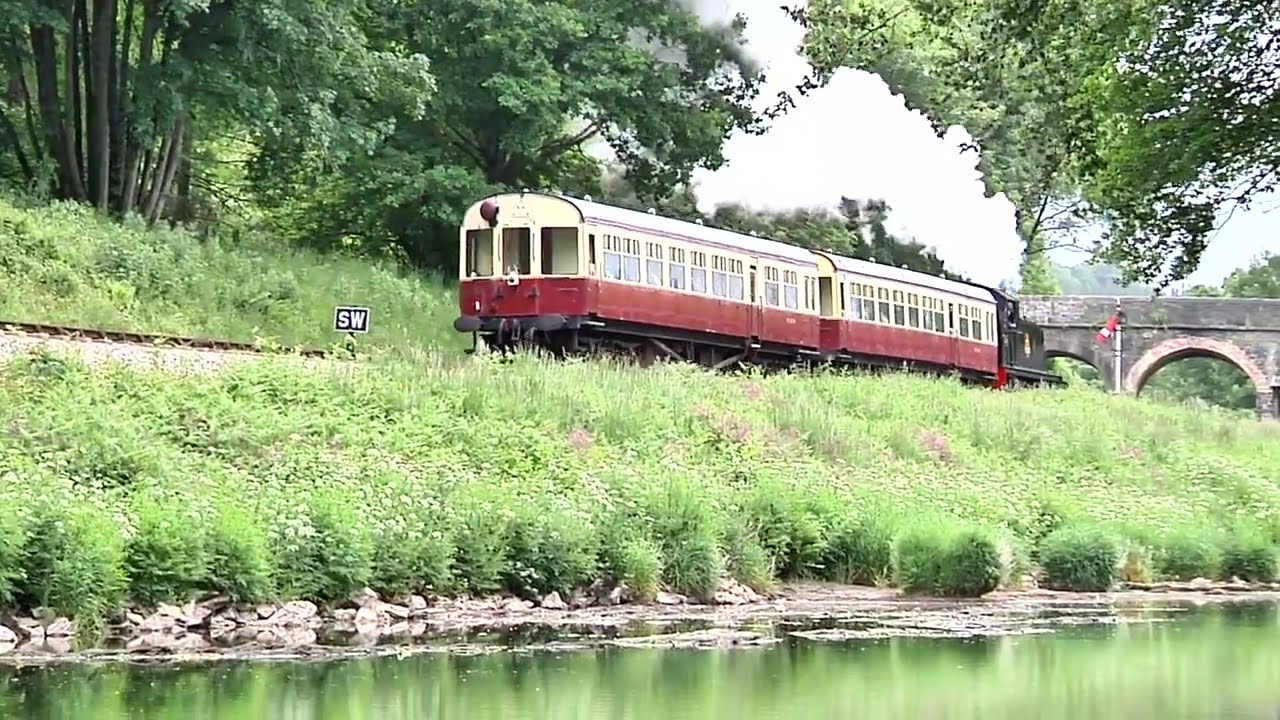 GWR Class '5205' 2-6-2T No.5226 takes a Pull-Push train, South Devon Railway