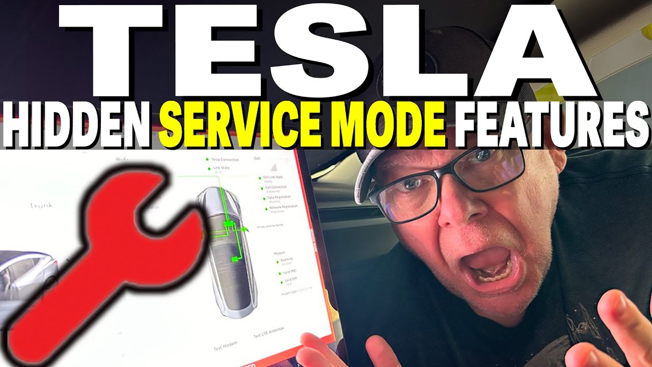 Your Tesla Is Hiding Secrets Within Service Mode