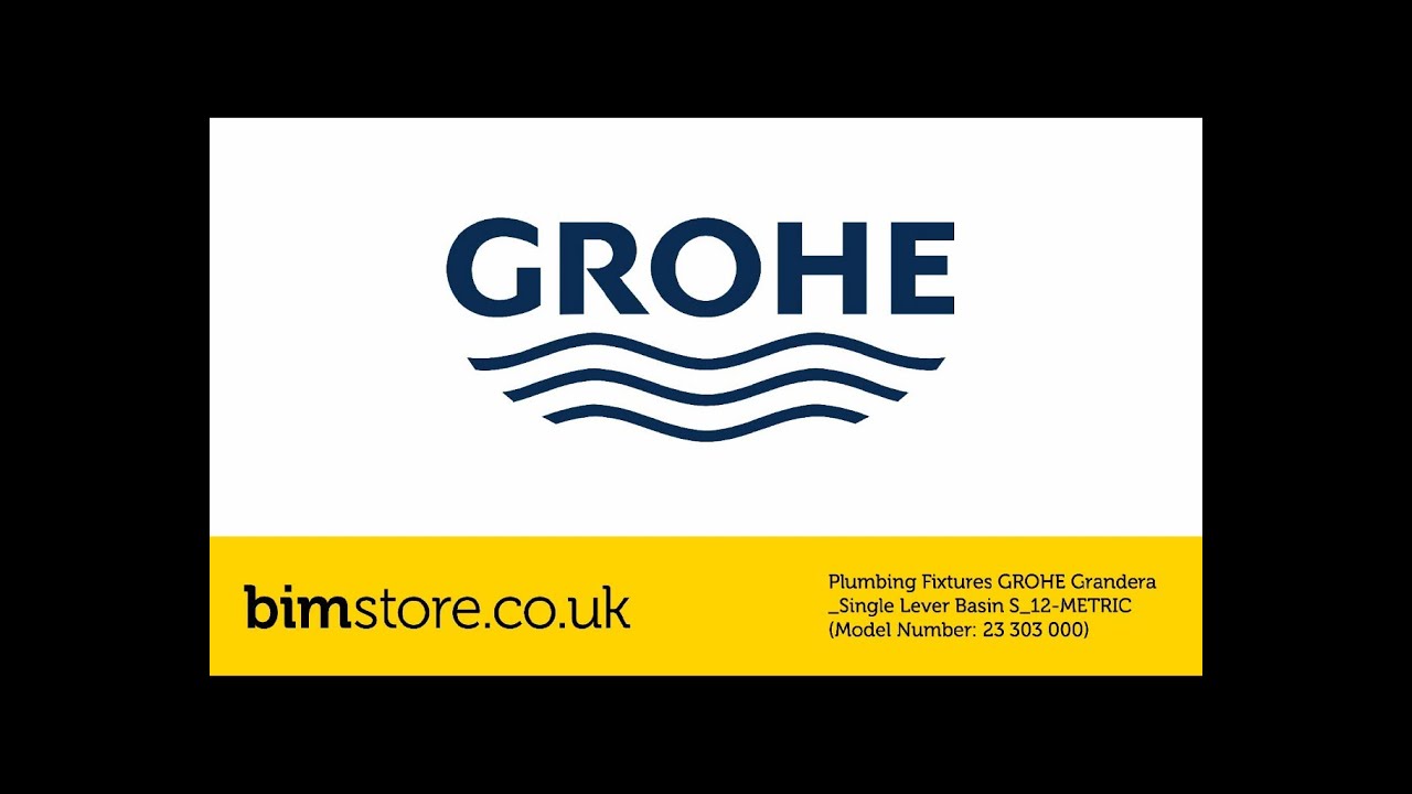 GROHE BIM Component Preview