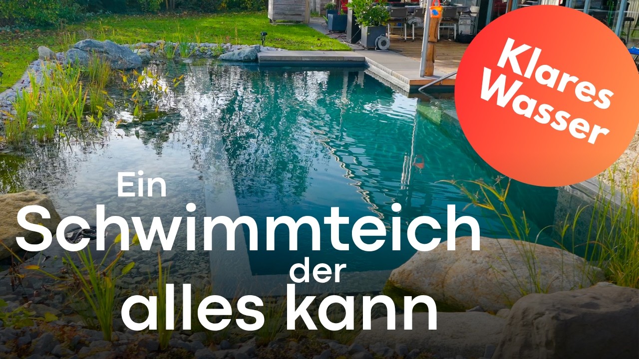 Schwimmteich planen und bauen | Teil 3 - Filtertechnik & Wasserqualit&auml;t