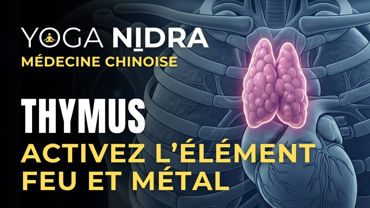 Connectez-vous à votre thymus - La glande immunitaire du corps : Yoga Nidra et Médecine Chinoise