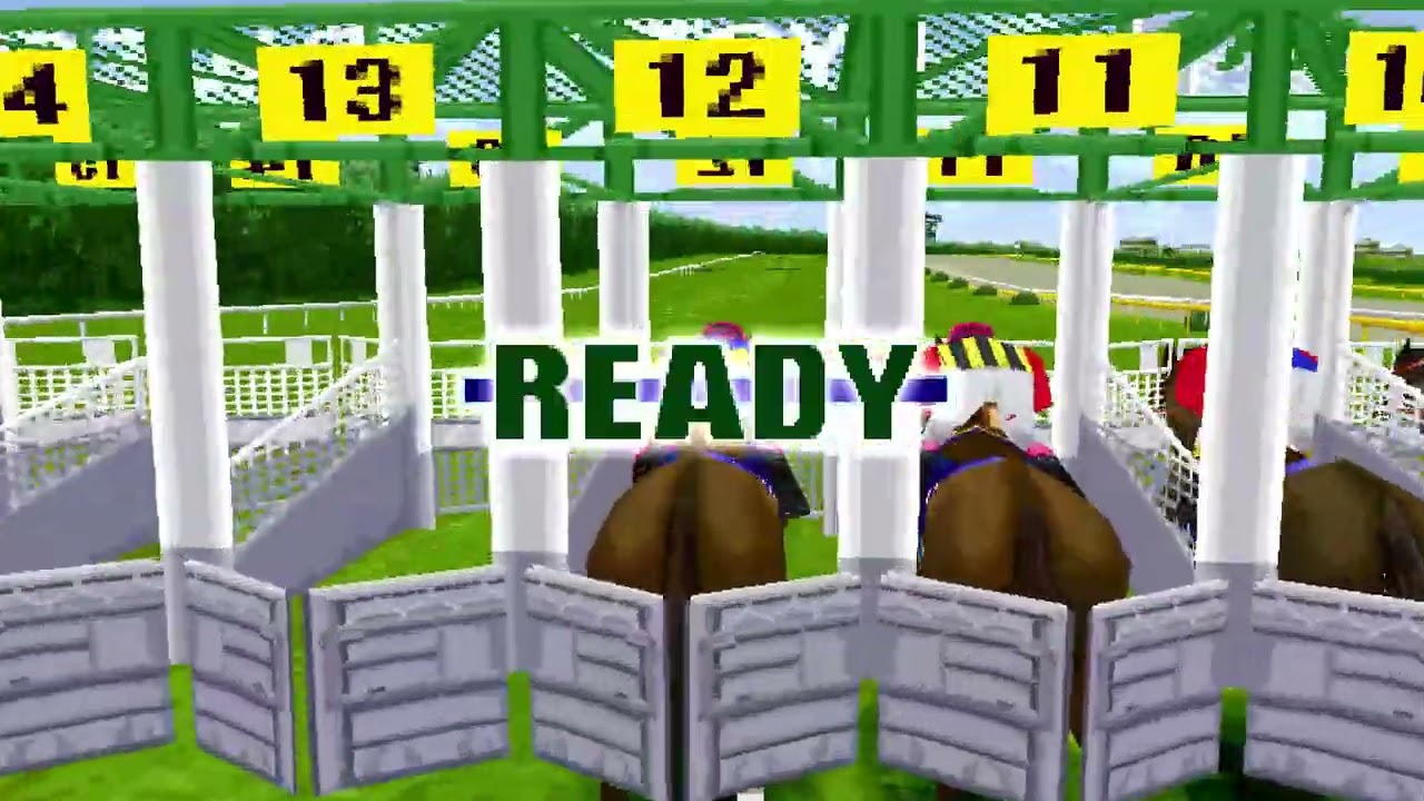 PSX Gallop racer 2 gameplay part11 賽馬遊戲