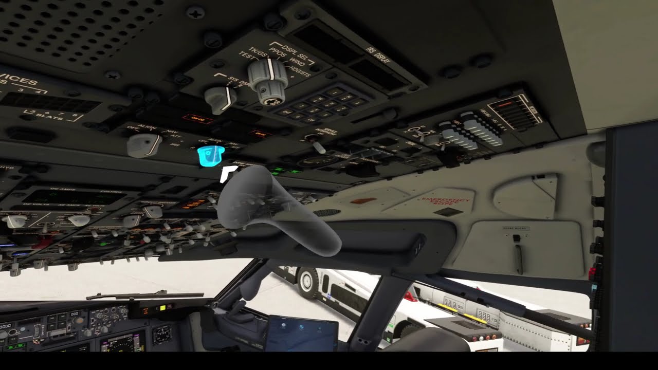 Boeing 737 | Cold and Dark Startup in VR | IMMERSION | RTX 4090 + 7950x3D