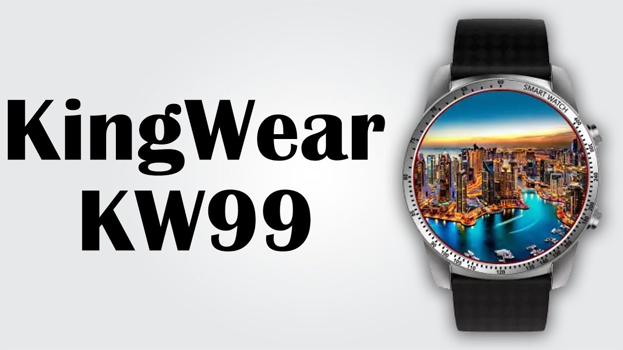 KingWear KW99 - 1.39 inch / Android 5.1 / 512MB RAM + 8GB ROM / single nano SIM / Heart Rate Monitor