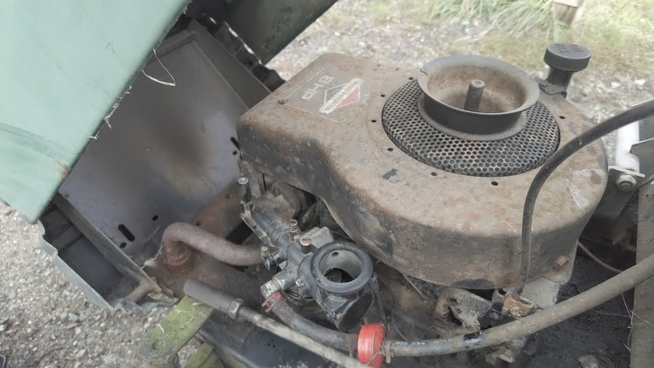 Atco Ride On Mower Carb Cleaning