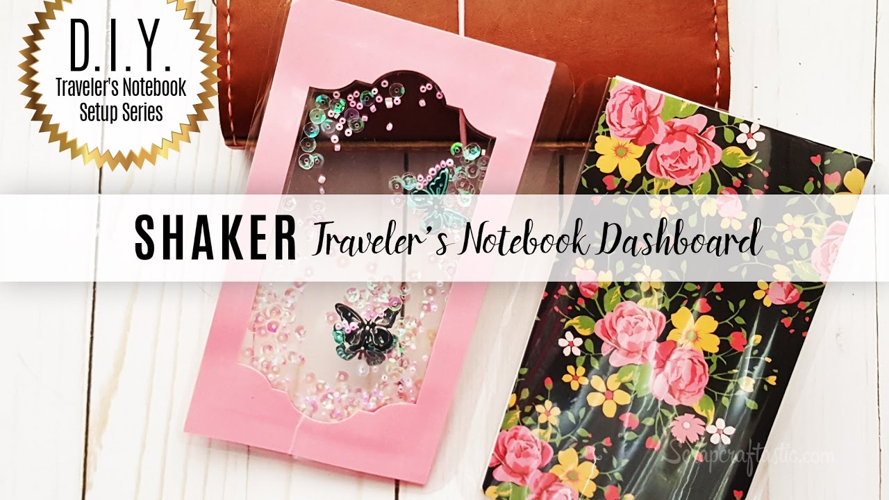 DIY Traveler's Notebook Setup Series: Shaker Reusable Dashboard