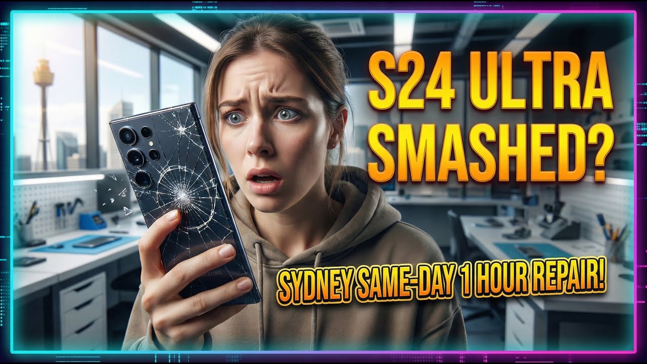 Cracked Galaxy S24 Ultra Screen Repair in Sydney 2026 | Same-Day On-the-Spot Fix