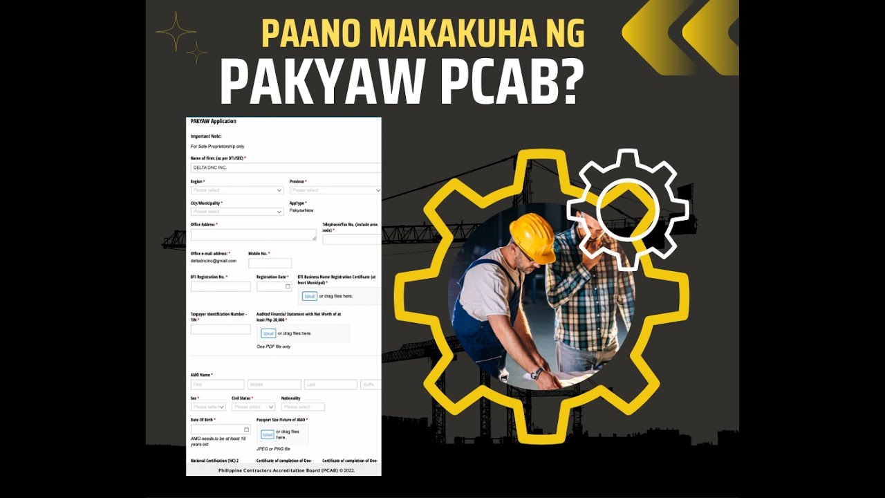PAANO BA MAKAKUHA NG PAKYAW PCAB LICENSE?