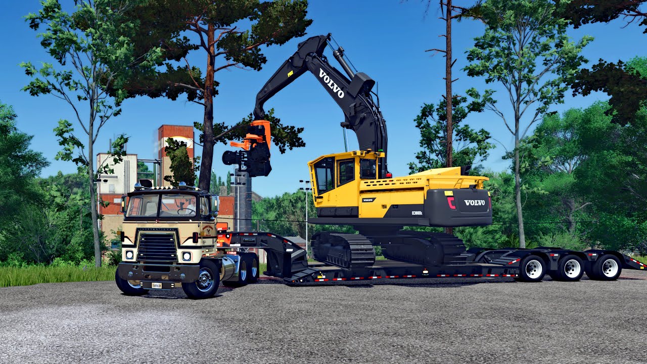 FS25 - Map Riverbend Springs 001 - Forestry, Farming and Construction - LS25